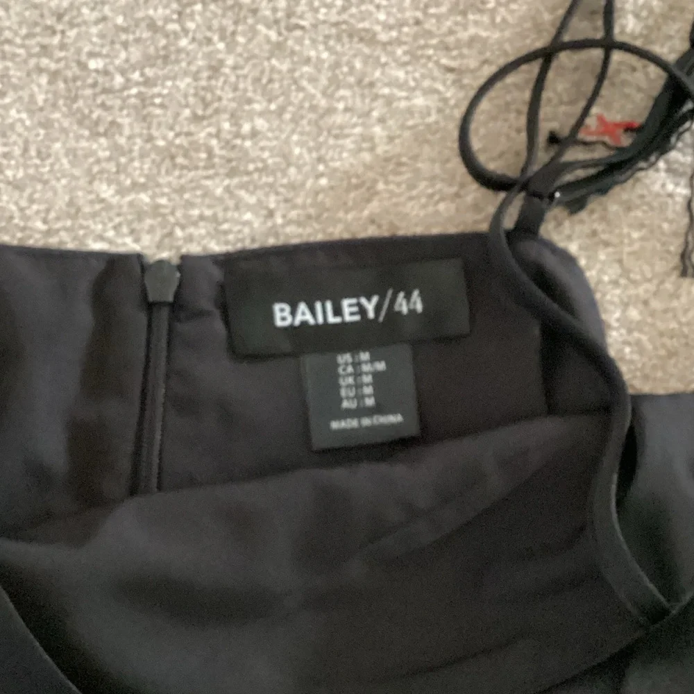 Bailey 44 Elegant Black Fringe Camisole - Picture 3 of 6